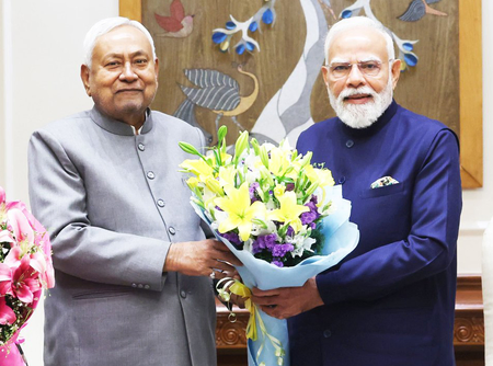 PM Modi and Colleagues Wish CM Nitish Kumar on Birthday, Highlighting Bihar Progress.webp PM Modi and Colleagues Wish CM Nitish Kumar on Birthday, Highlighting Bihar Progress.webp