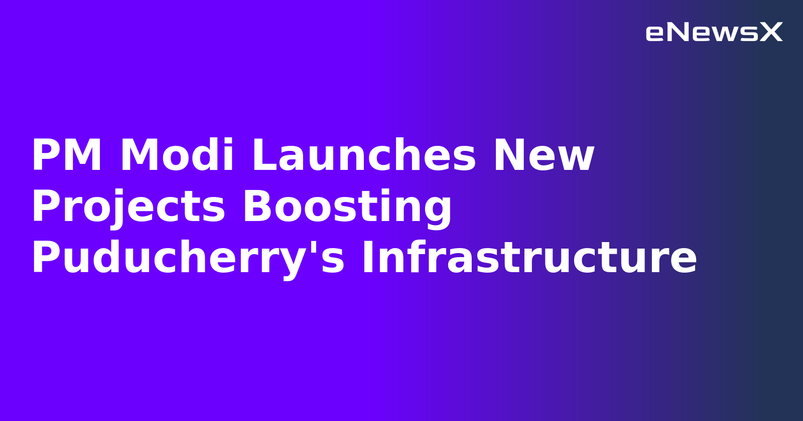 PM Modi Launches New Projects Boosting Puducherry's Infrastructure.webp