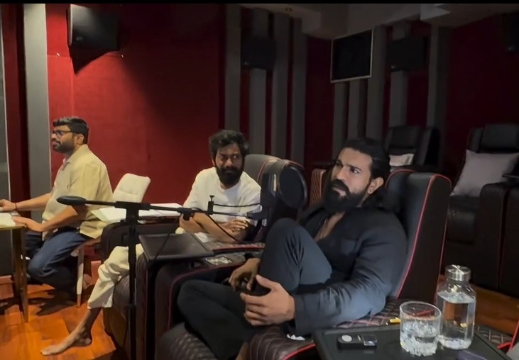 Behind the Scenes: Charan Dubbing for 'Peddi'.webp Behind the Scenes: Charan Dubbing for 'Peddi'.webp