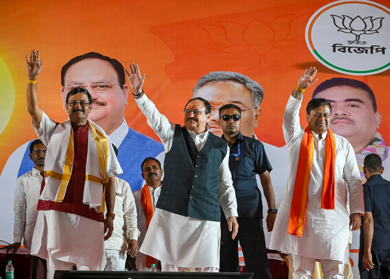 Union Minister Nadda Accuses TMC of Infiltration and Welfare Scheme Blockage.webp