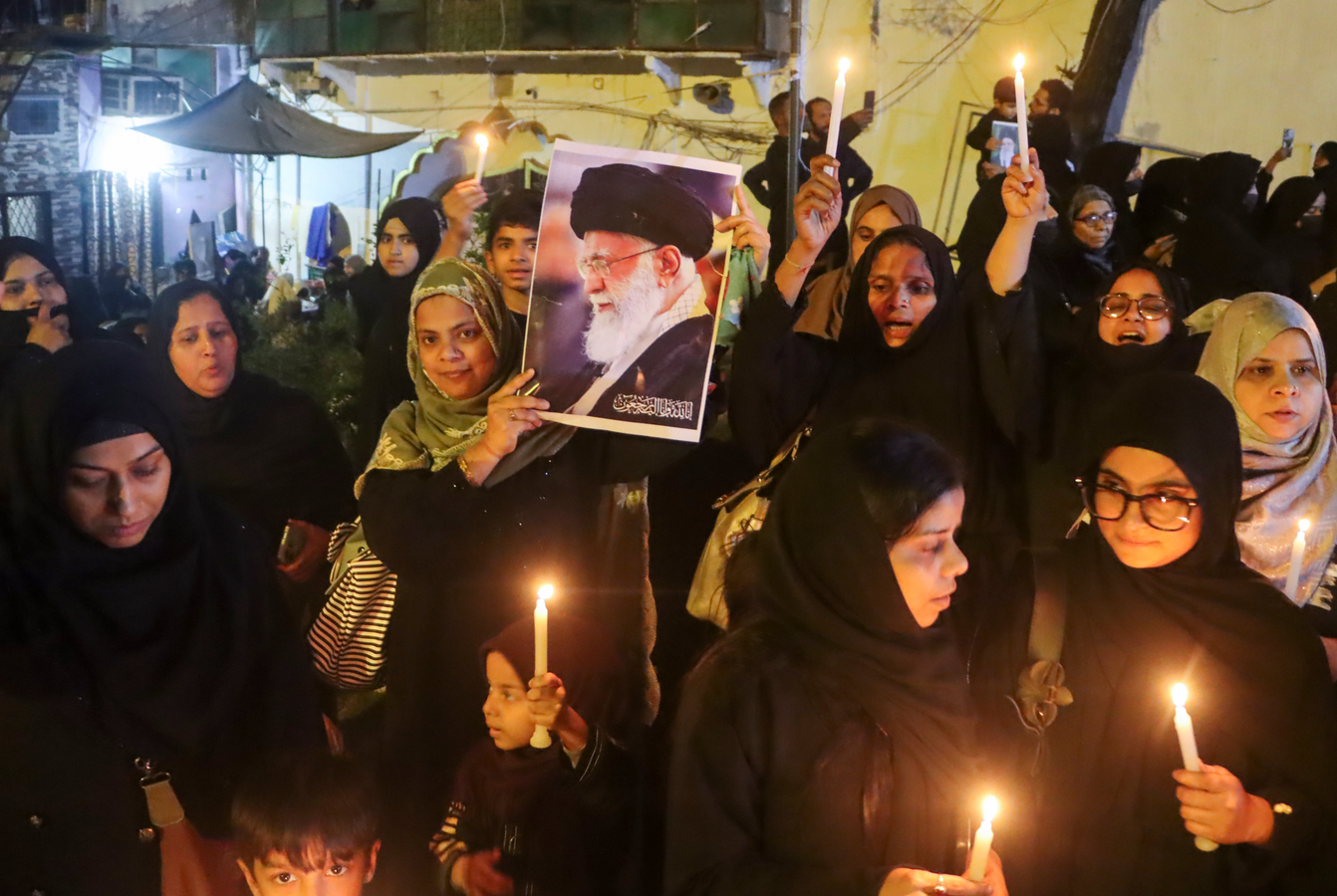 Protests in Delhi Following Death of Iranian Supreme Leader.webp Protests in Delhi Following Death of Iranian Supreme Leader.webp
