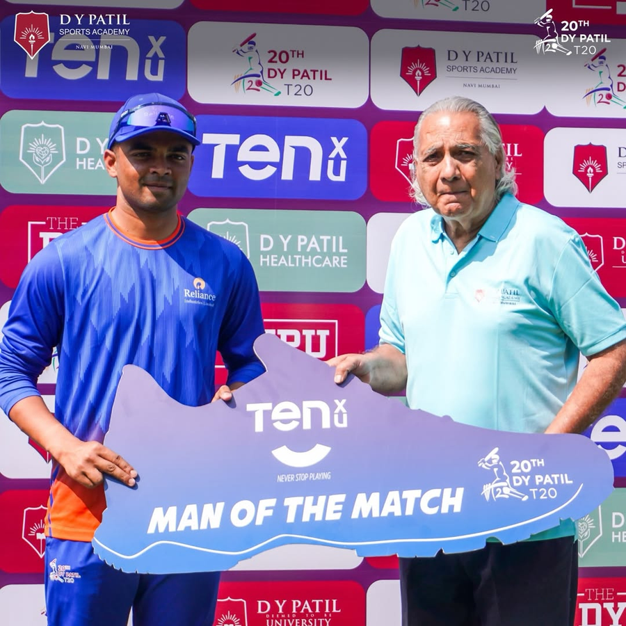 DY Patil T20 Cup: Reliance Wins by One Run After Close Battle.webp DY Patil T20 Cup: Reliance Wins by One Run After Close Battle.webp