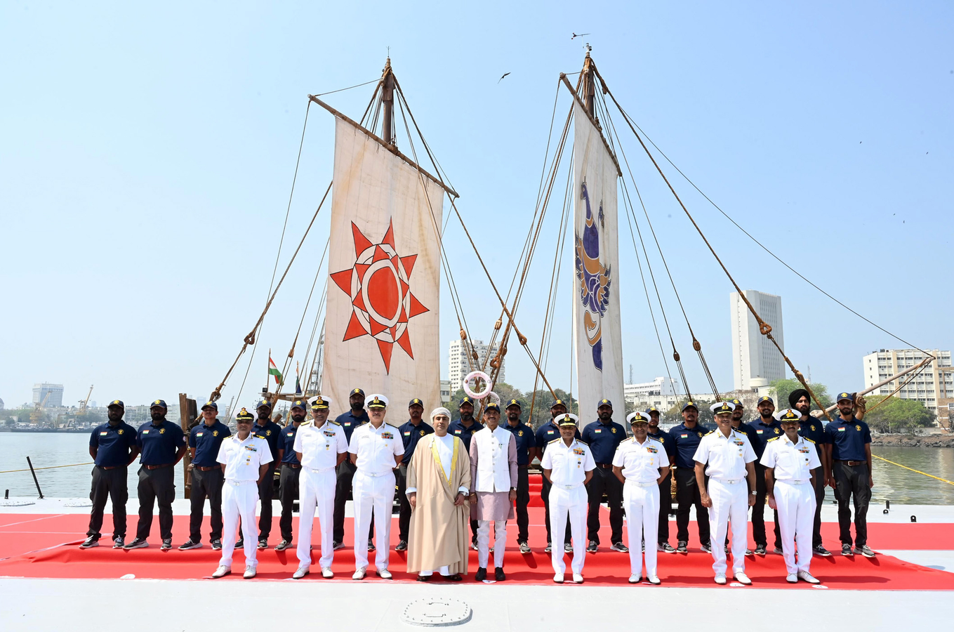 Indian Navy's Traditional Vessel Returns, Highlights Maritime Heritage.webp