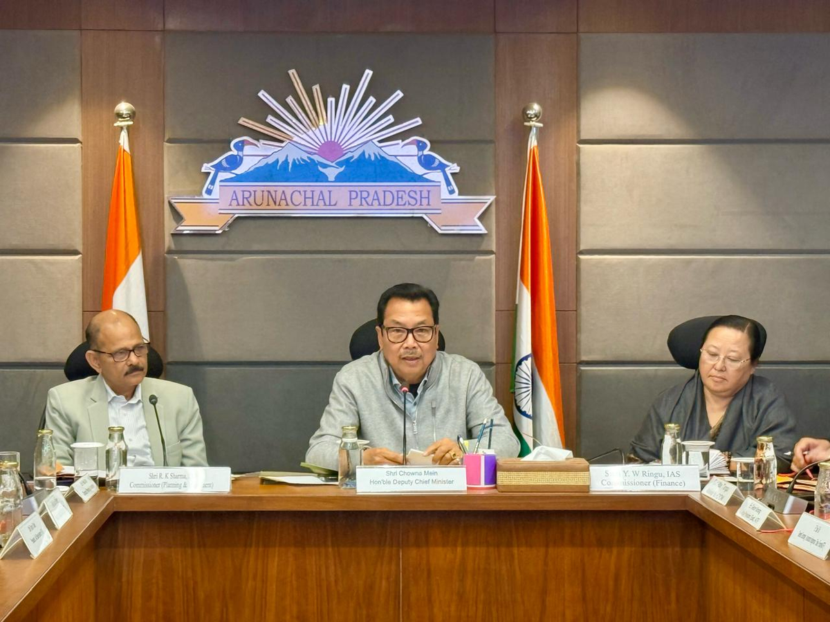 Dy CM Mein Emphasizes Youth Focus in Arunachal Pradesh's Budget Planning.webp