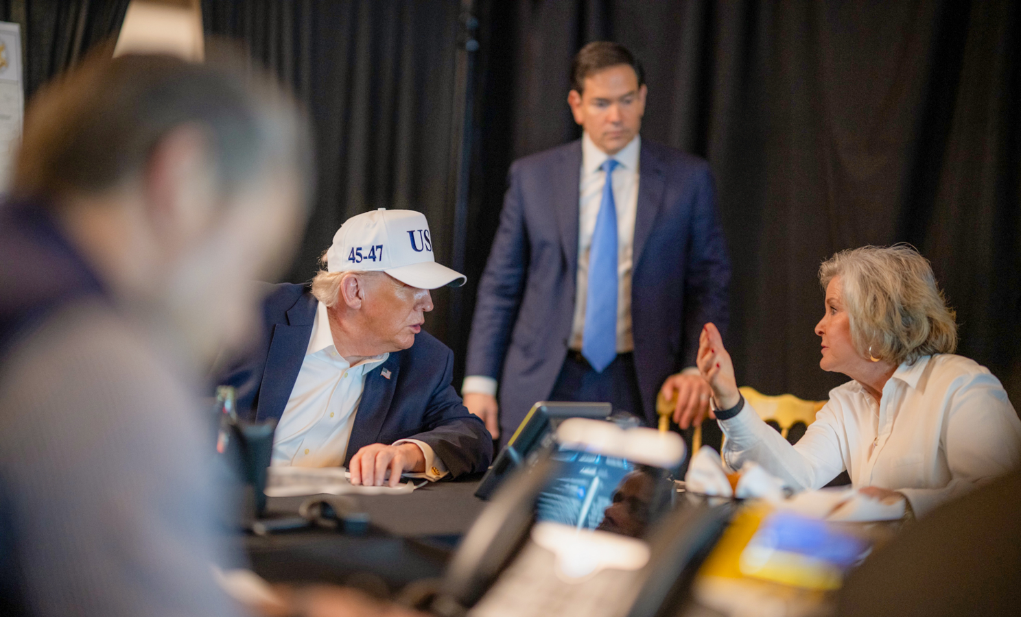 Trump Defies Previous Stance, Leaves Iran Troop Involvement Open.webp