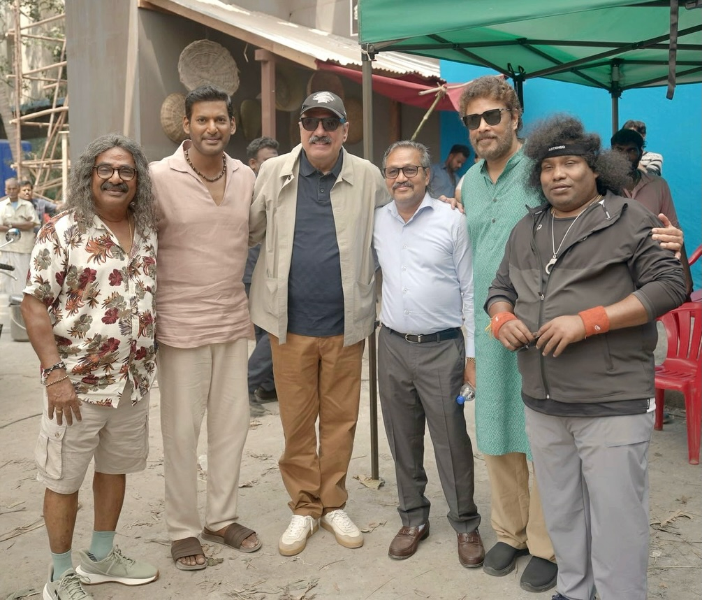 Vishal, Irani, and Tamannaah Collaborate on 'Purushan'.webp