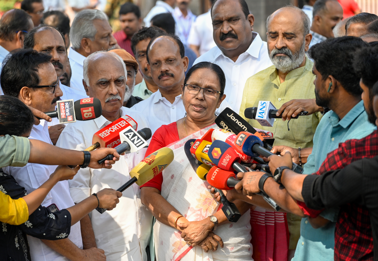 Kerala Polls: CPI-M Fields Shailaja Against Congress State Chief.webp