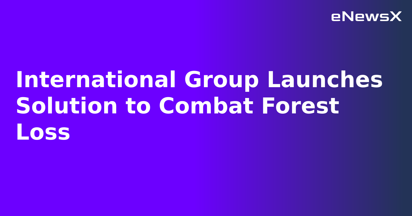 International Group Launches Solution to Combat Forest Loss.webp International Group Launches Solution to Combat Forest Loss.webp