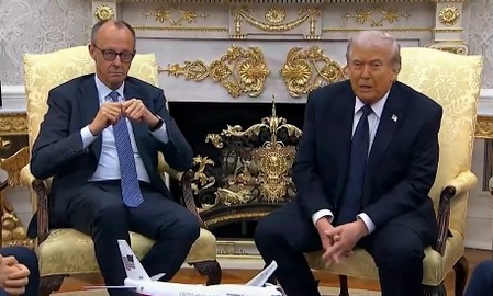 Trump Criticizes Spain and UK in Meeting with Merz