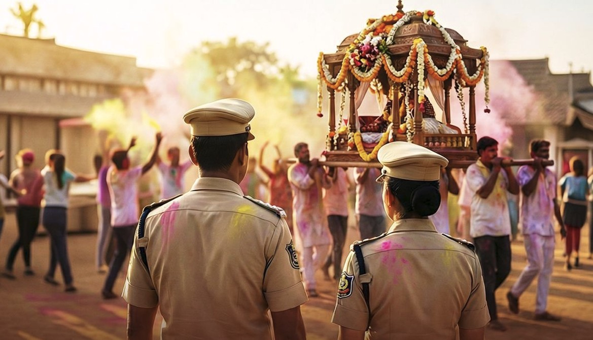 Increased Police Presence Ensures Safety During Holi in Bhubaneswar & Cuttack.webp