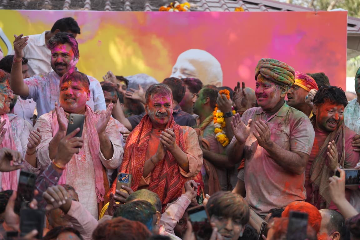 Holi Celebration Highlights Party's Allegations Against BJP.webp