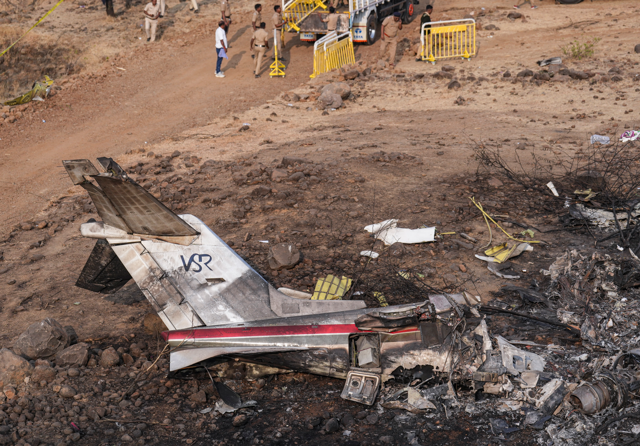 Baramati Plane Crash Investigation: Pawar Cites Concerns Over VSR Ventures' Role.webp
