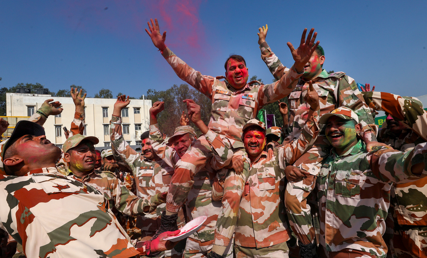Jammu Marks Holi with Traditional Festivities and Security Measures.webp