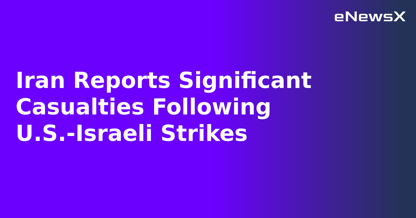 Iran Reports Significant Casualties Following U.S.-Israeli Strikes.webp