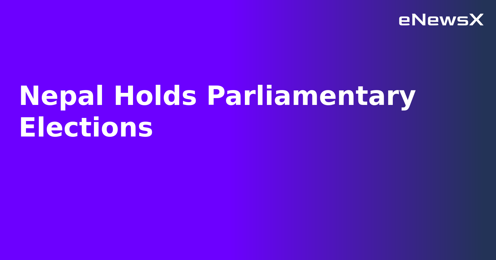 Nepal Holds Parliamentary Elections.webp