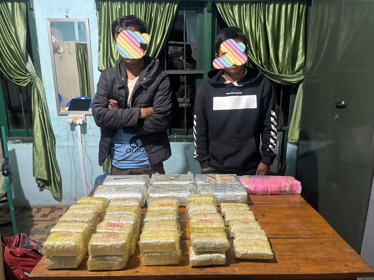 Drug Trafficking Ring Seized in Mizoram, Myanmar Nationals Arrested