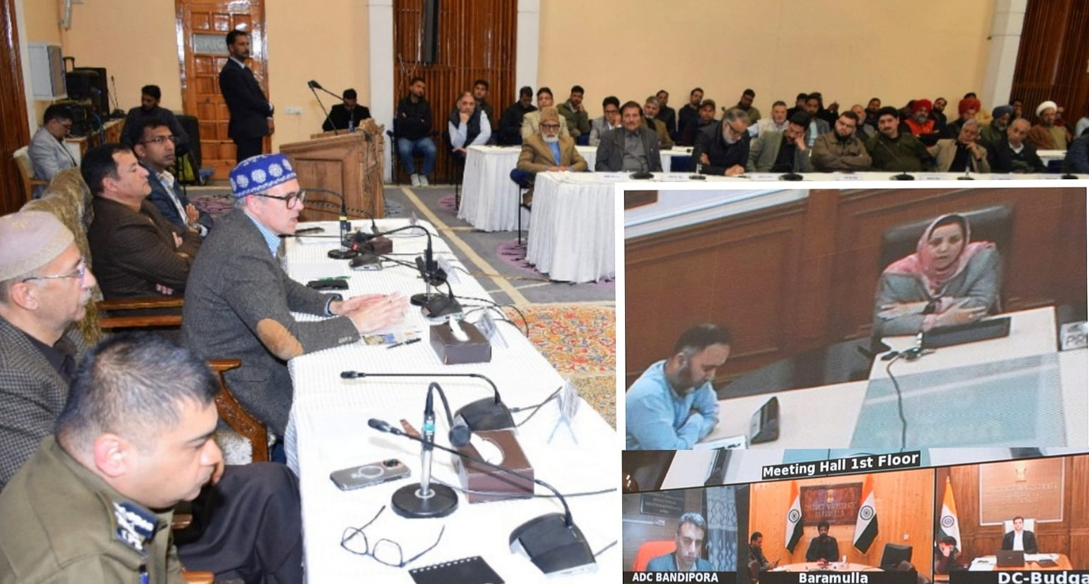 Srinagar: CM Abdullah Addresses Religious Leaders, Civil Society Over West Asia Conflict