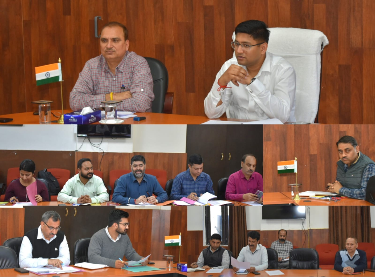 DC Kumar Abhishek Reviews Mission YUVA and Affordable Housing Initiatives