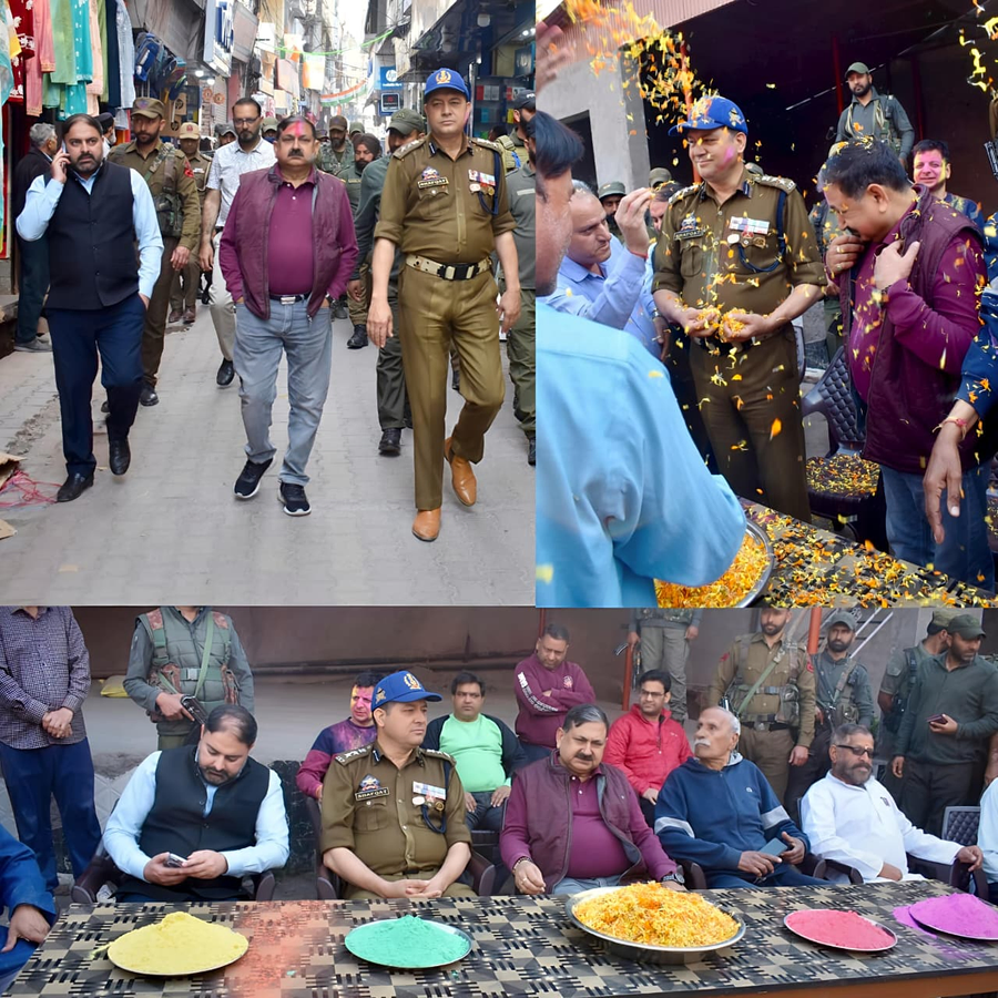 Unity and Harmony: Officials Join Holi Festivities in Poonch.webp