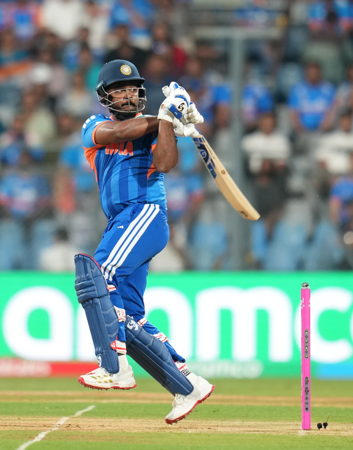 India's Mammoth Score: Samson Dominates England in Semifinal