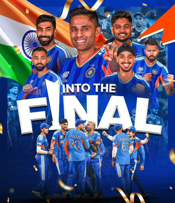 BCCI Congratulates India on T20 World Cup Final Qualification