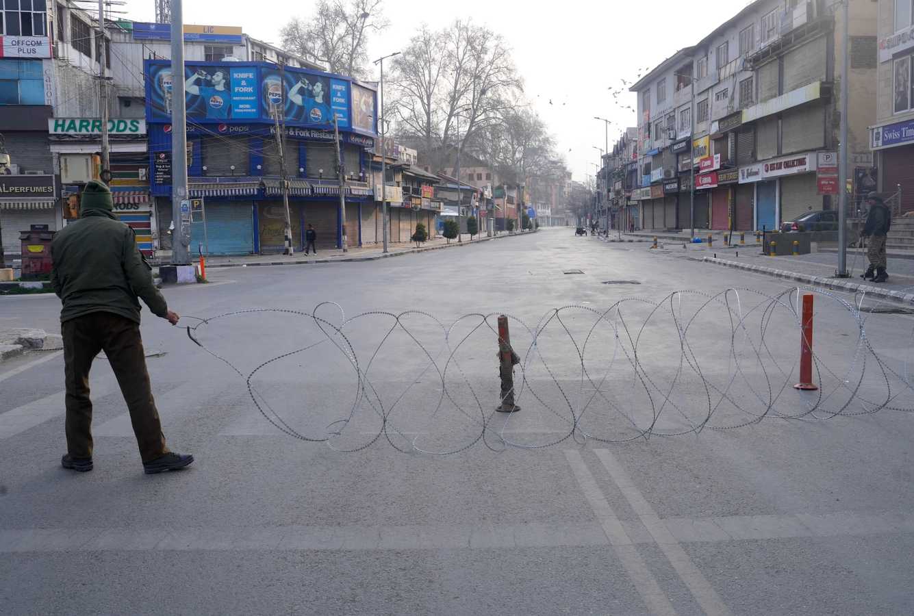 Security Measures Increase as Protests Continue in Kashmir