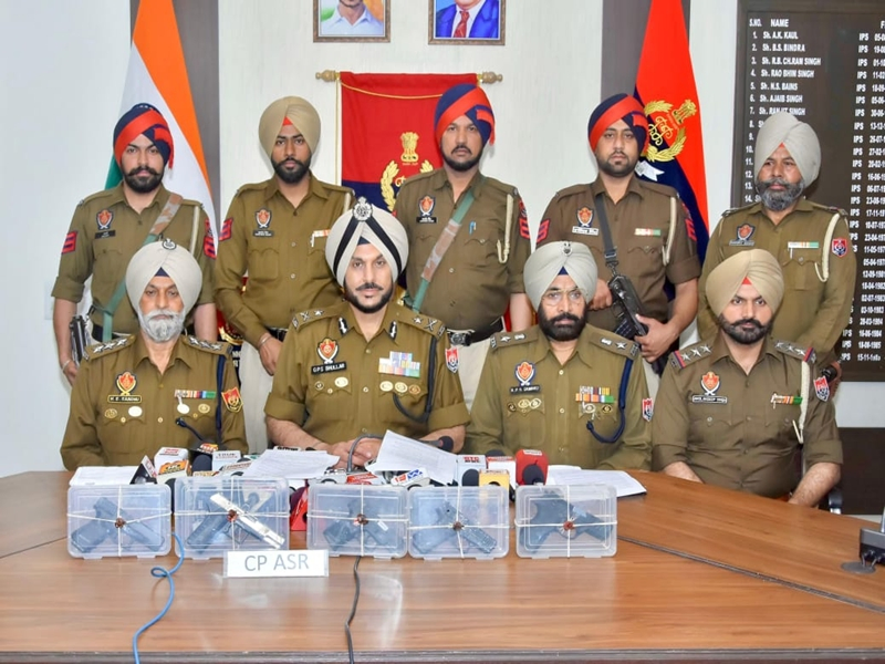 Juvenile Among Six Arrested in Punjab Arms Smuggling Operation