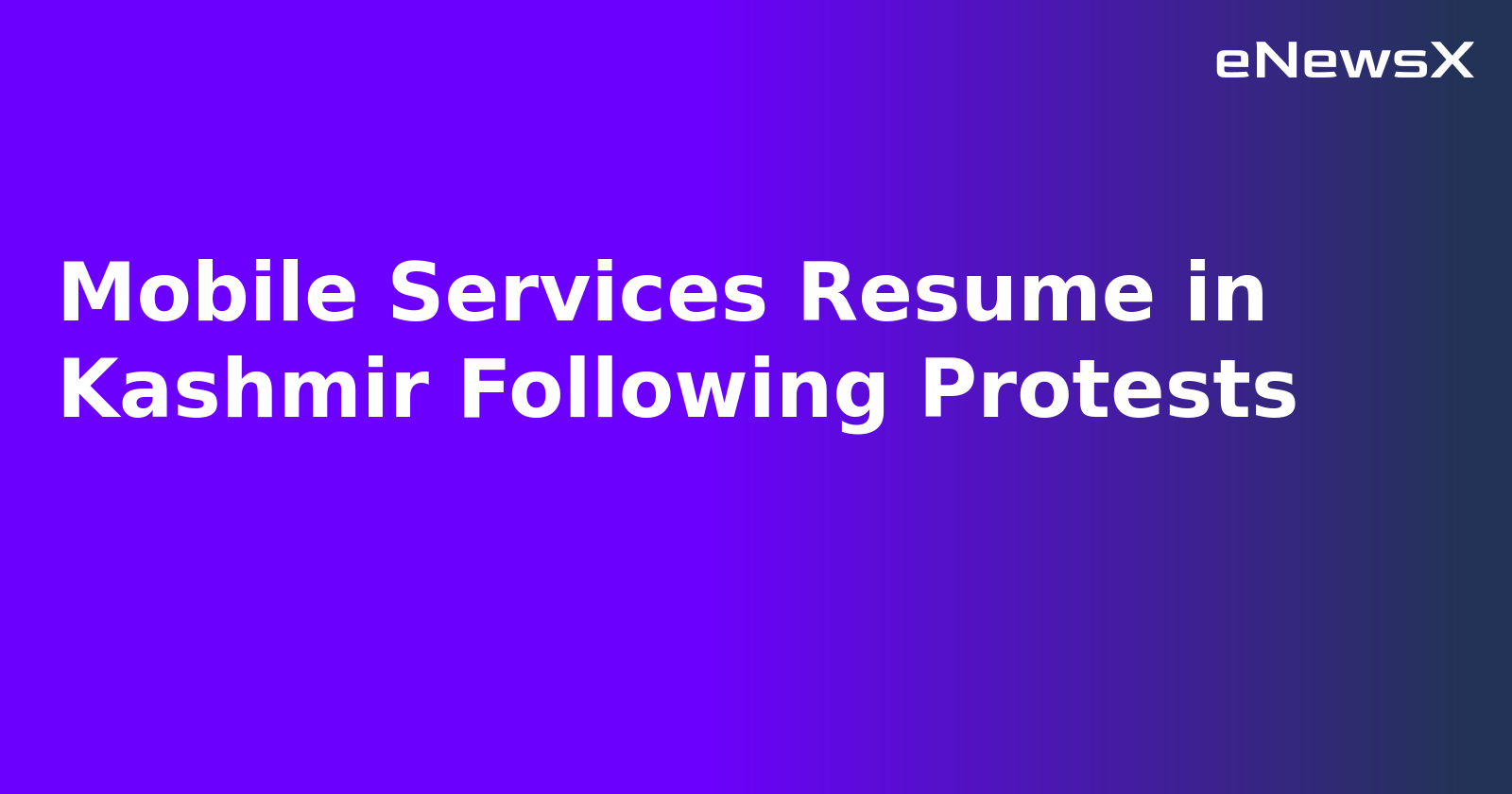 Mobile Services Resume in Kashmir Following Protests.webp