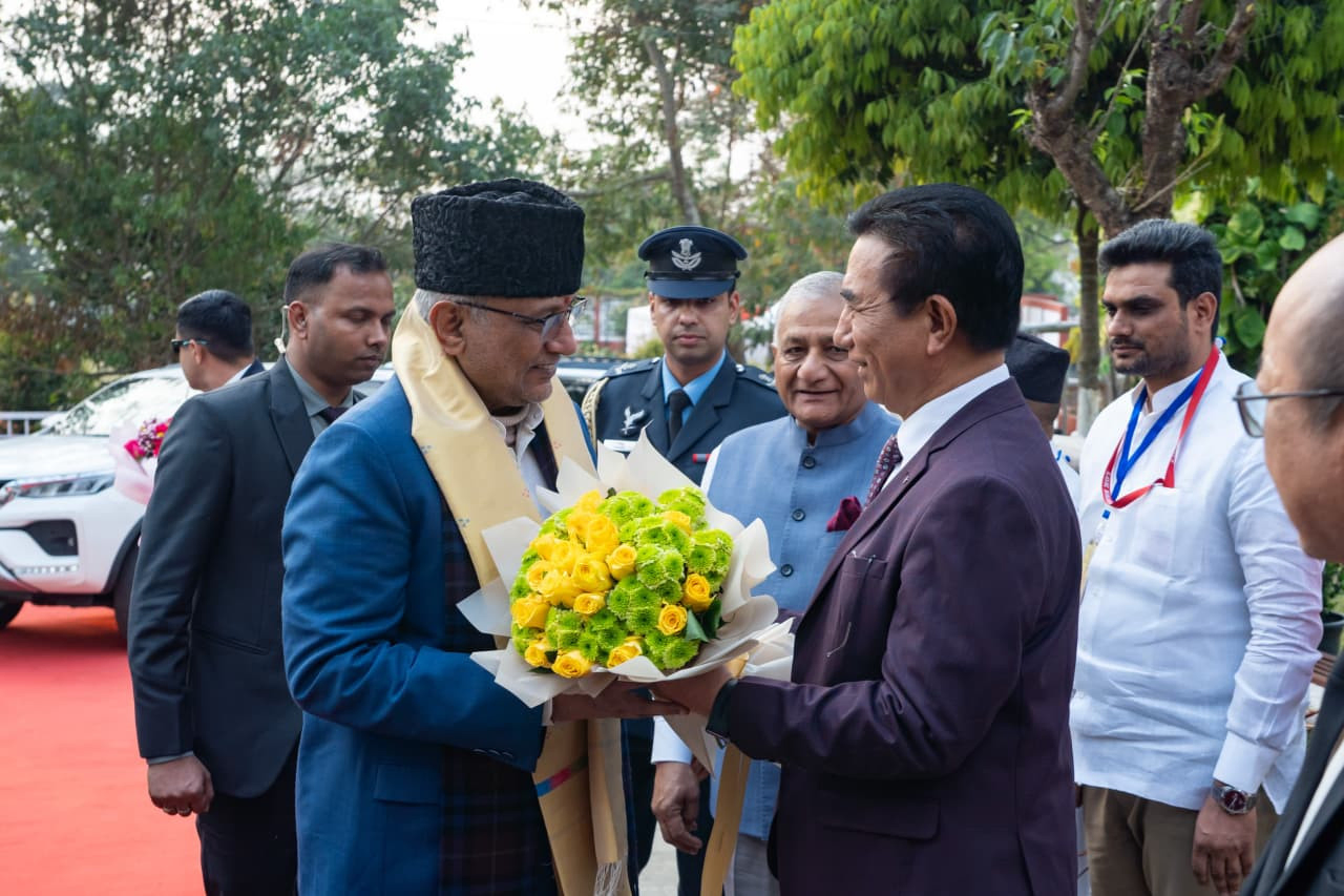 Radhakrishnan Visits Mizoram for Tripura University Convocation as Well.webp