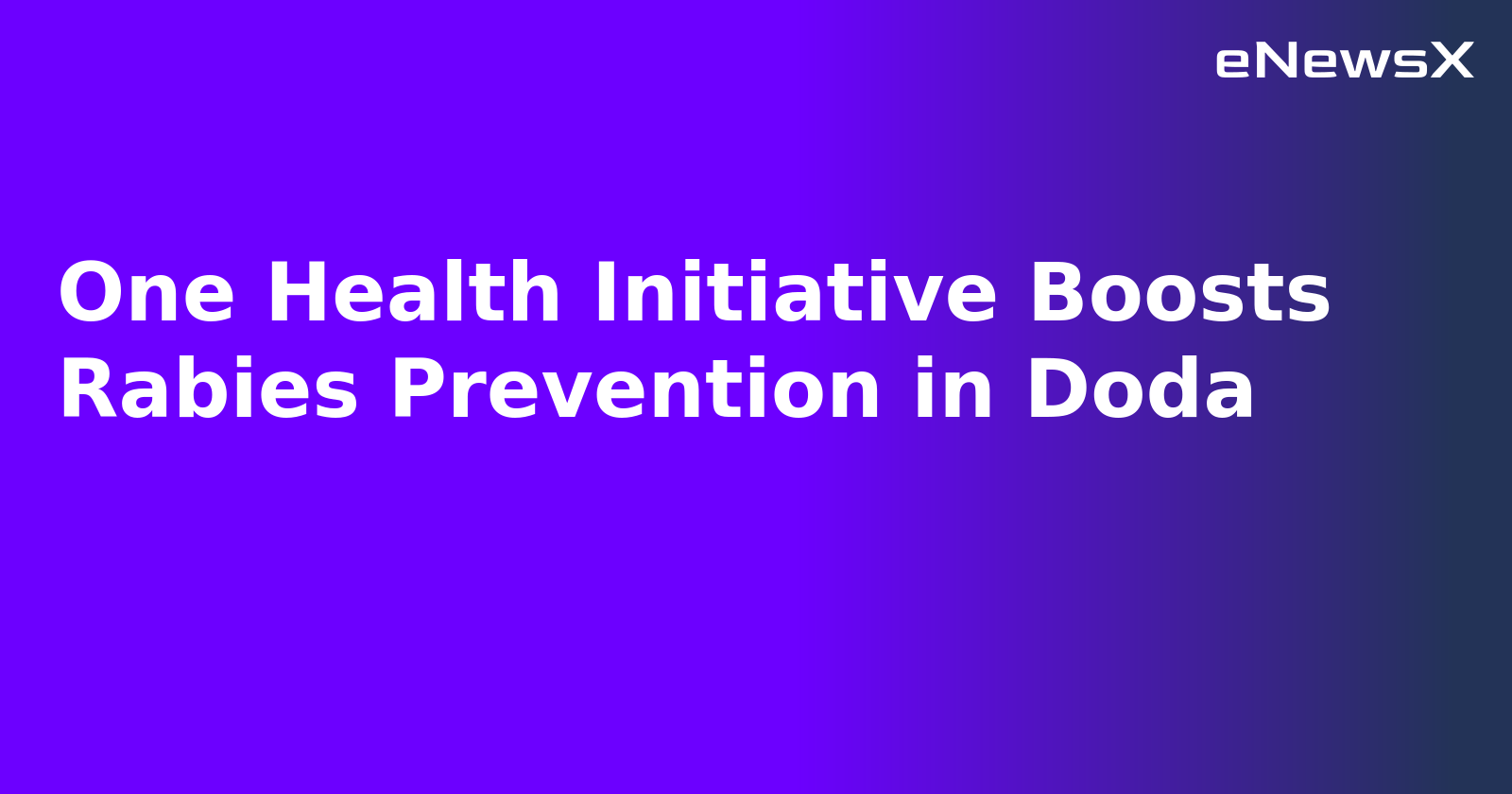 One Health Initiative Boosts Rabies Prevention in Doda.webp