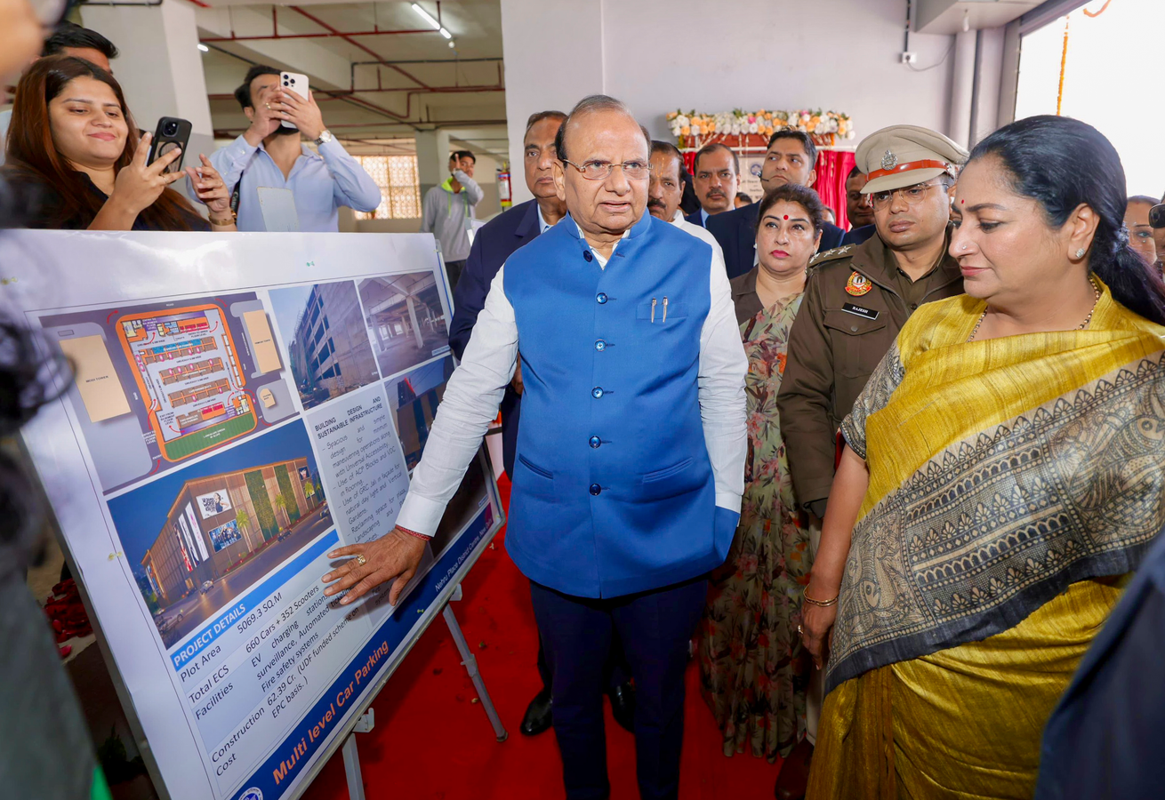 Multi-Level Parking Opens at Nehru Place, Addressing Delhi's Parking Needs.webp