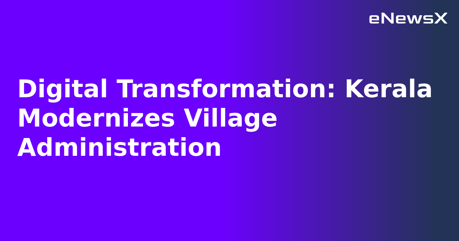 Digital Transformation: Kerala Modernizes Village Administration.webp