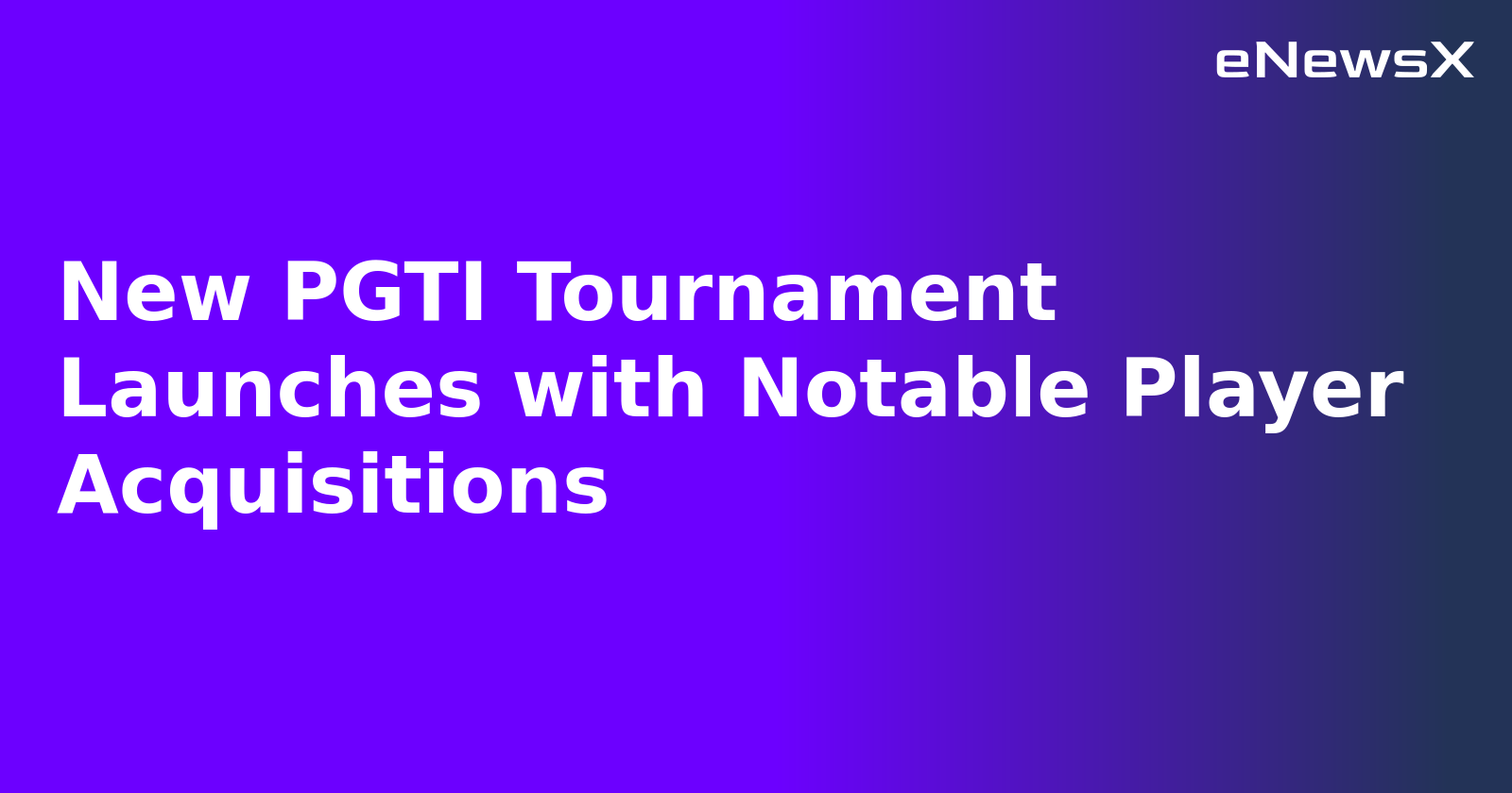 New PGTI Tournament Launches with Notable Player Acquisitions.webp