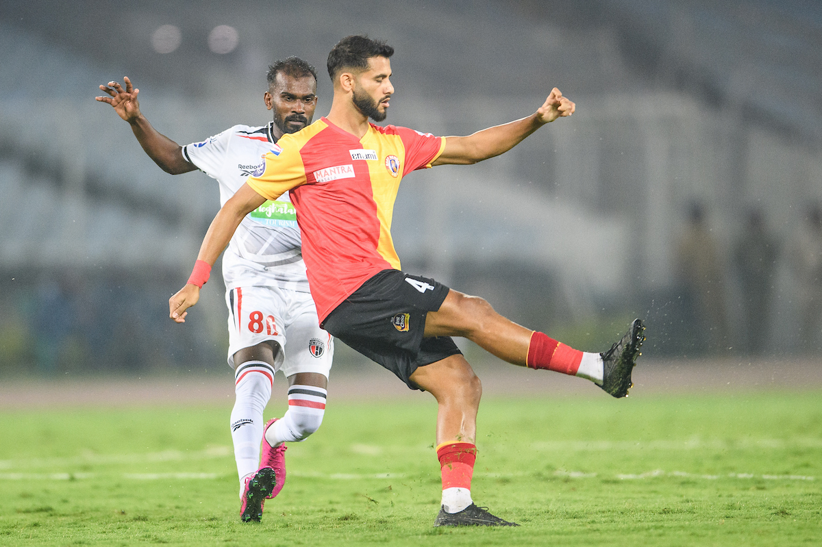 East Bengal FC Defeats NorthEast United 3-0 in ISL 2025-26.webp