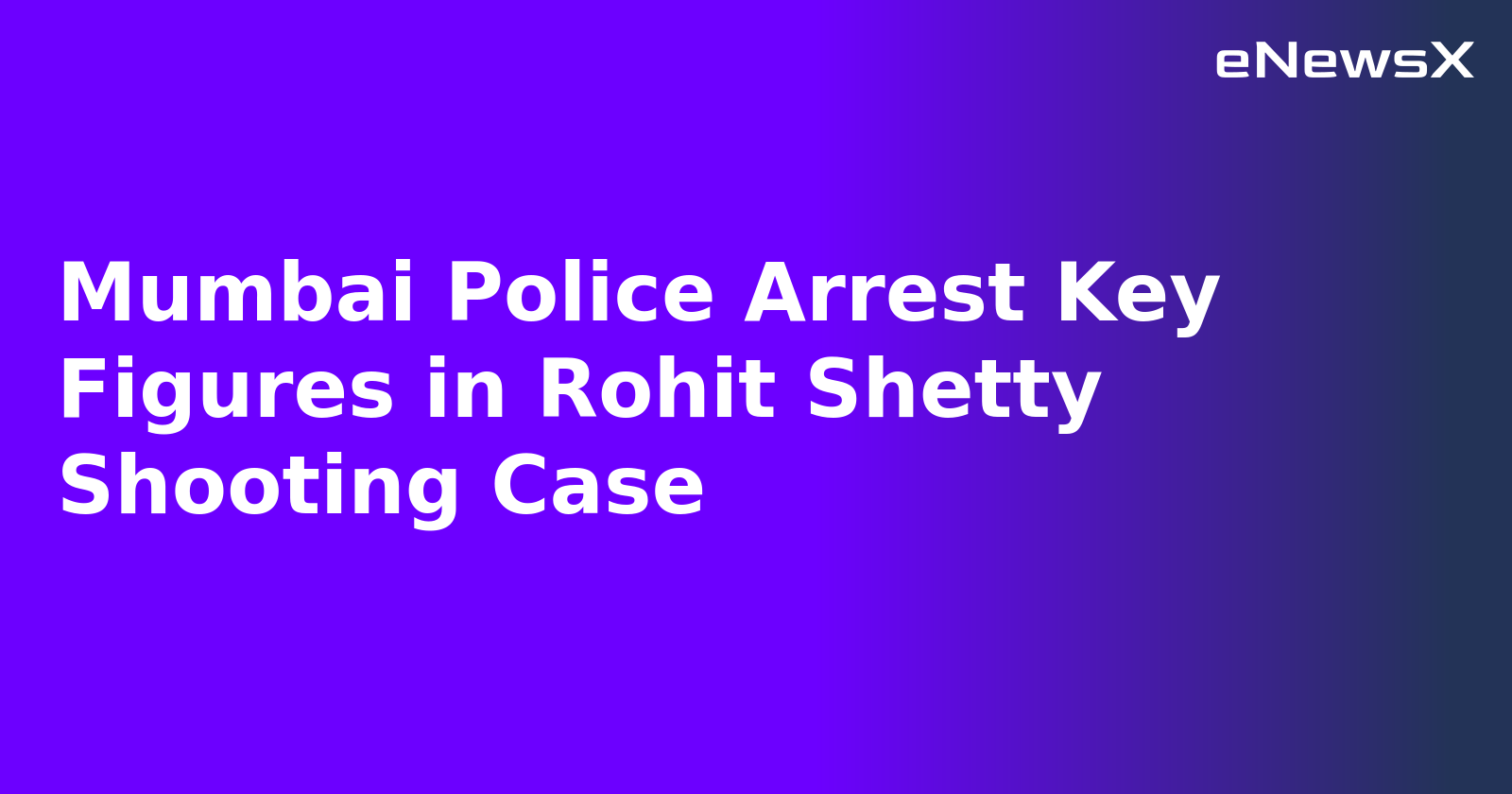 Mumbai Police Arrest Key Figures in Rohit Shetty Shooting Case.webp