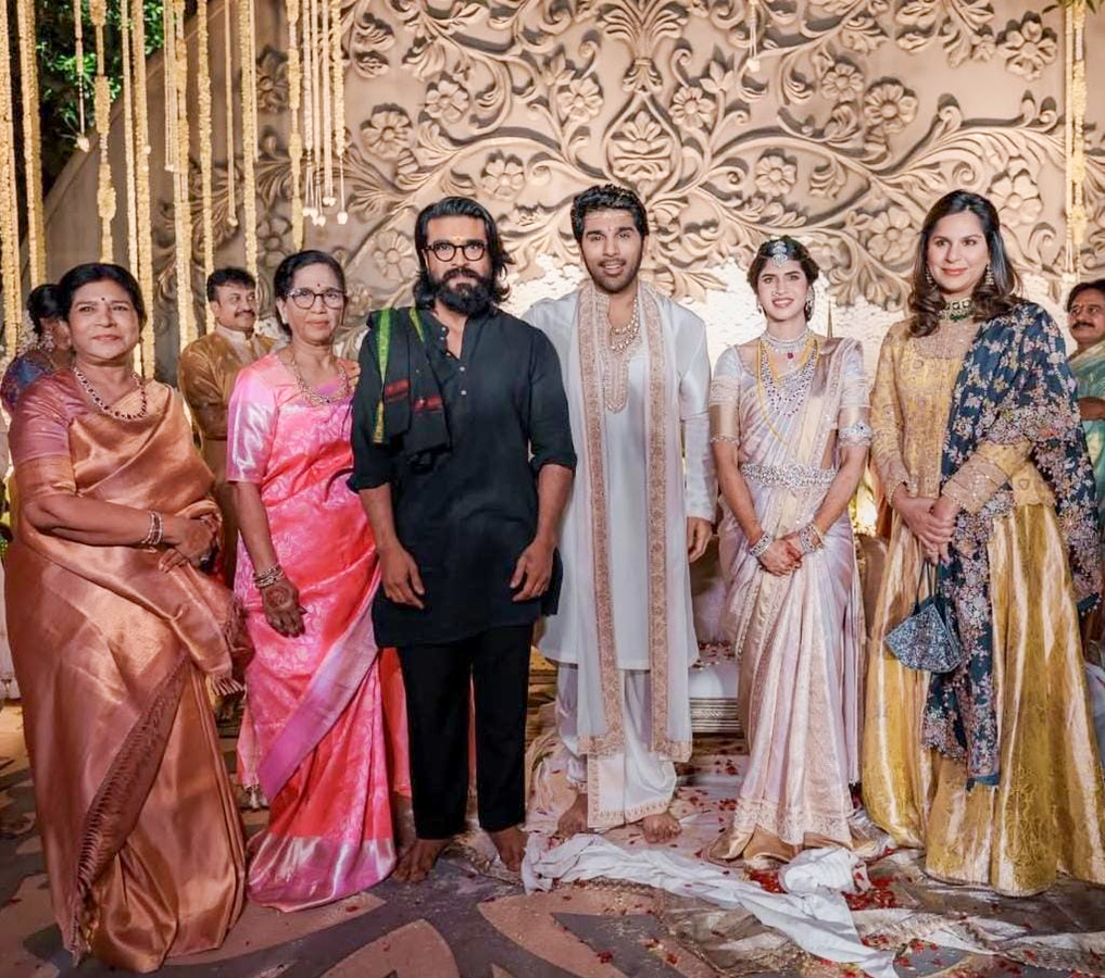 Celebrations Abound: Ram Charan, Allu Arjun Celebrate Wedding Milestone