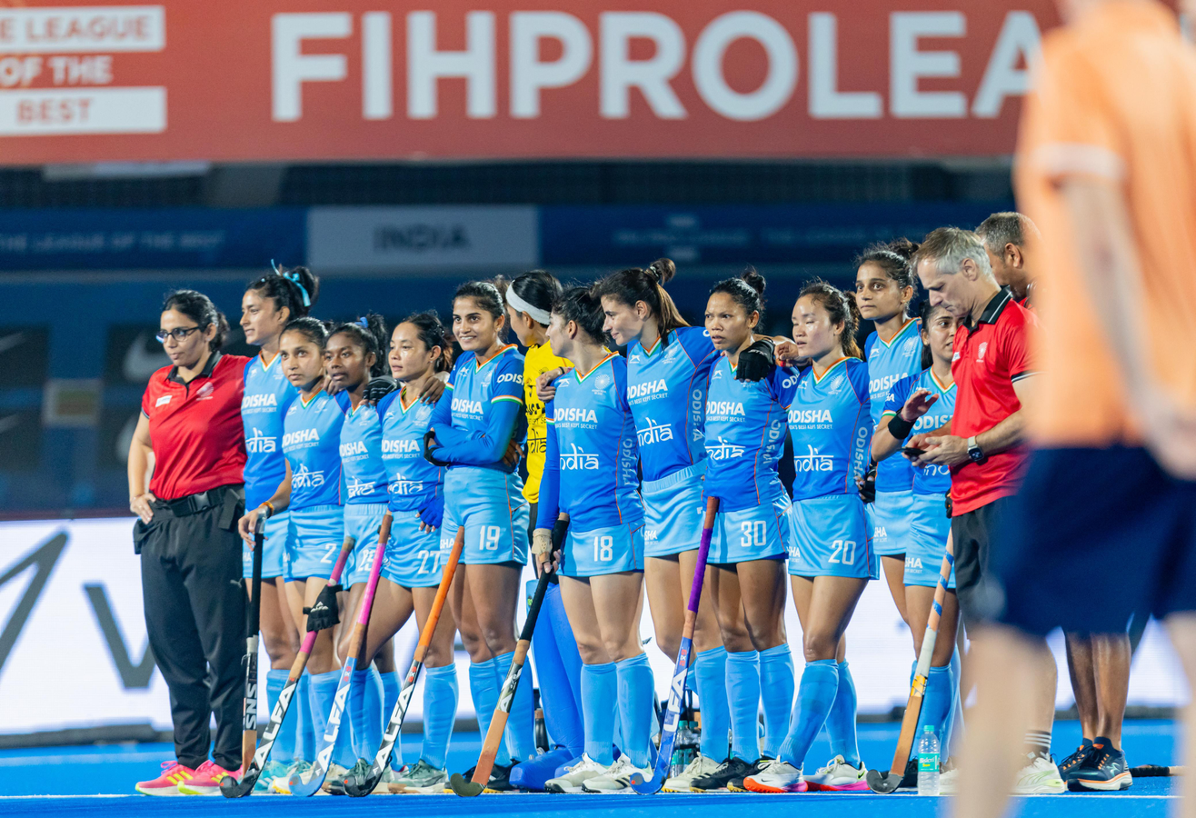 Hyderabad Tournament: Indian Women's Hockey Team Battles for World Cup Spot.webp