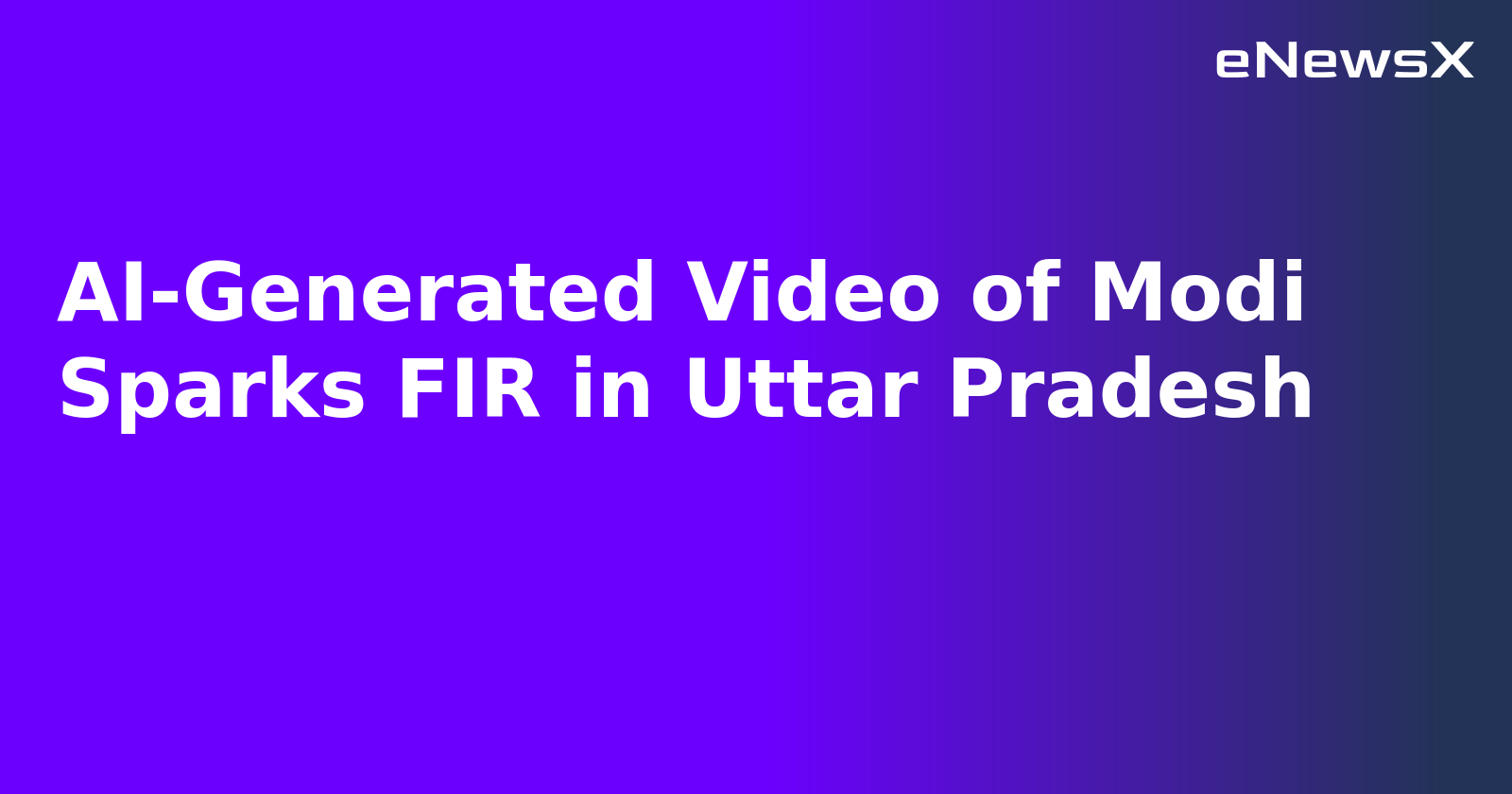 AI-Generated Video of Modi Sparks FIR in Uttar Pradesh.webp