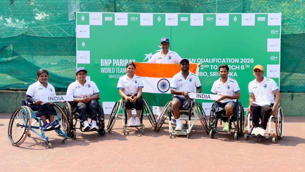 Wheelchair Tennis: Indian Men's Team Secures Podium Finish in Colombo.webp