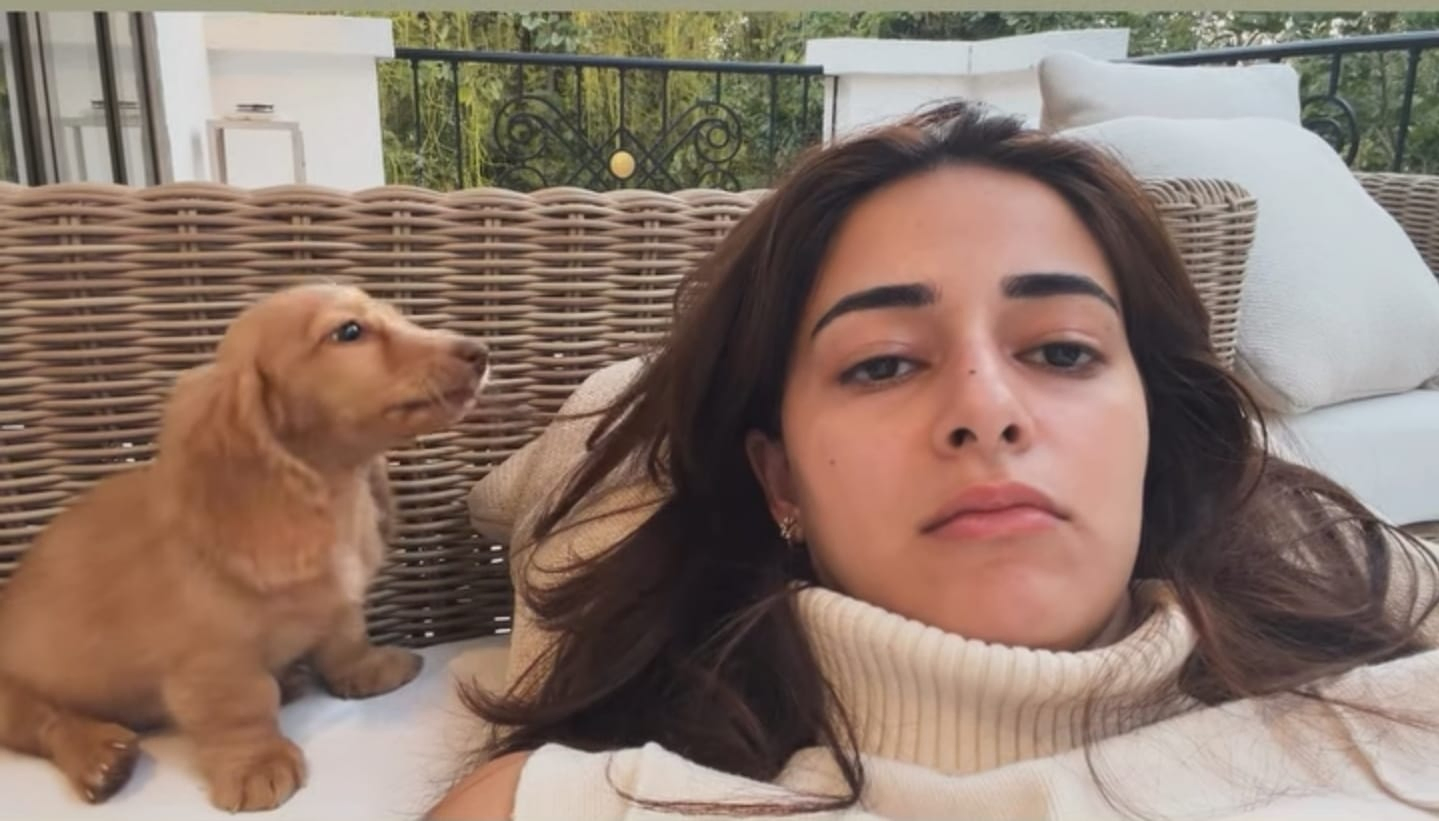 Ananya Panday Shares Adorable Moments with Her Pet Family.webp