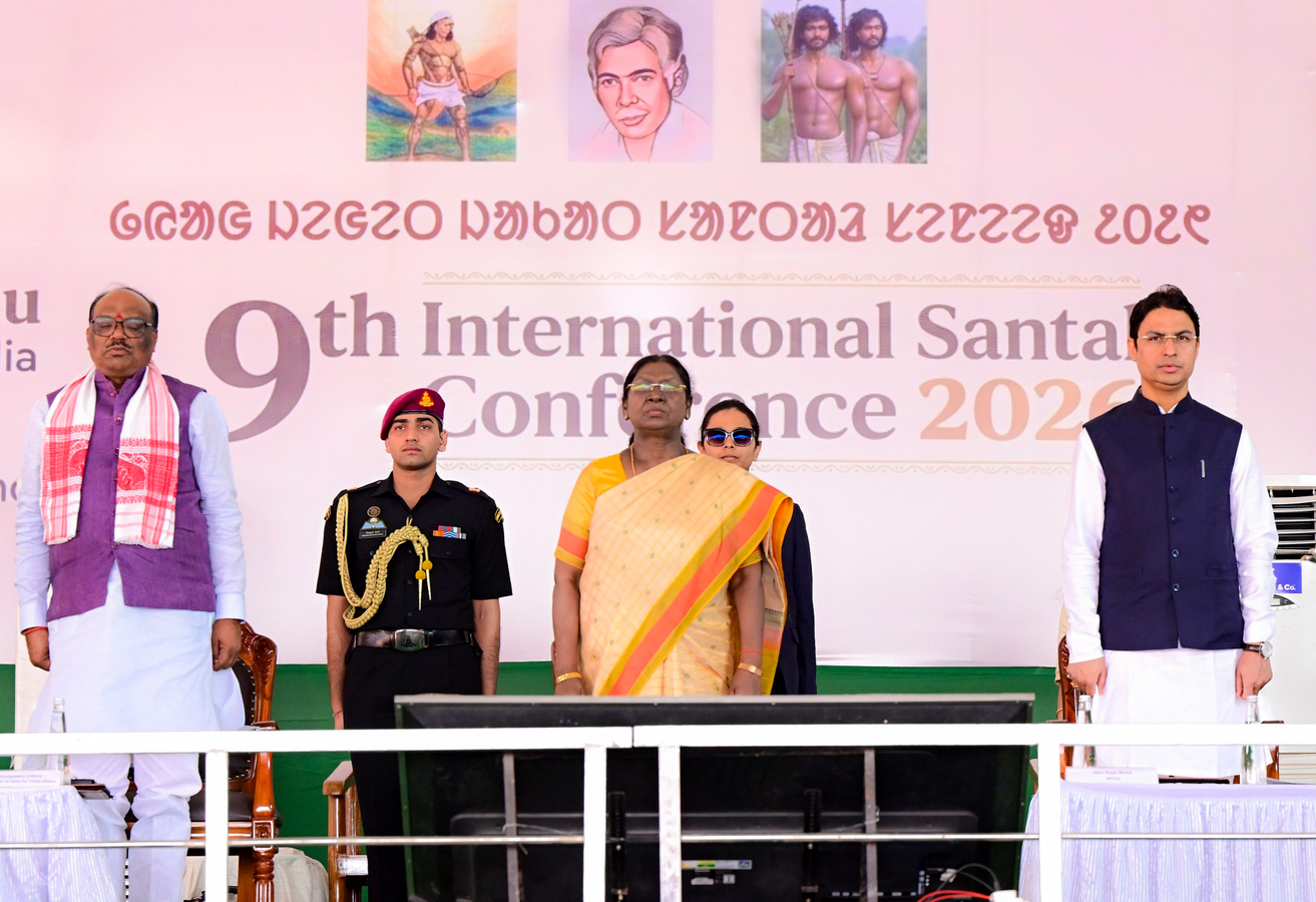 President Murmu Expresses Displeasure Over Santal Conference Venue Change.webp