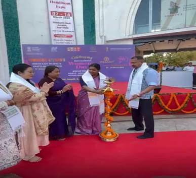 Virasat Shakti Expo Celebrates Handloom Heritage in Delhi.webp