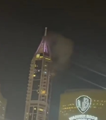 Iran-UAE Tensions Rise as Debris Falls in Dubai After Intercepted Attack.webp