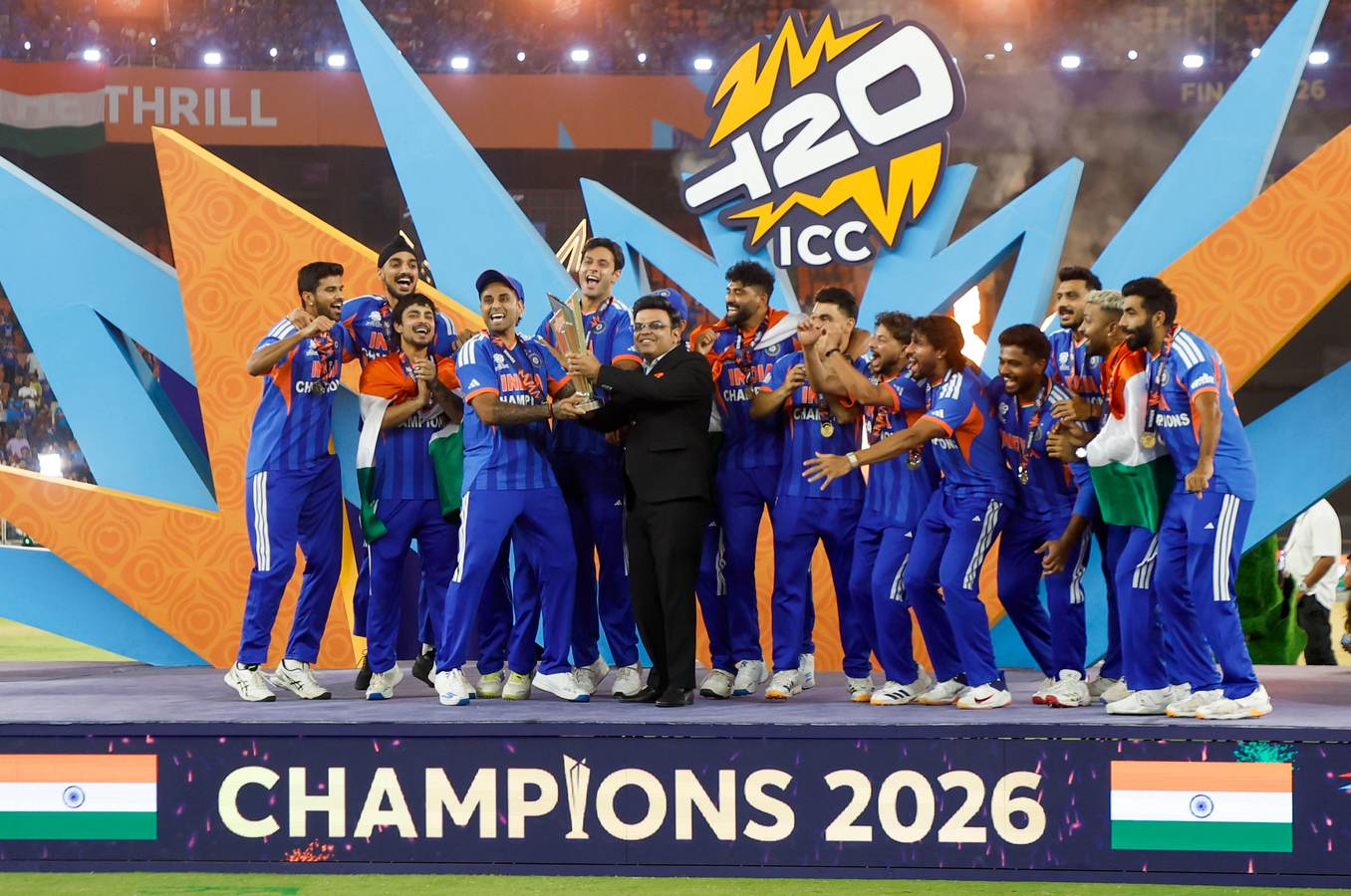 India Retains T20 World Cup: Dhoni Hails Team, Gambhir, Bumrah