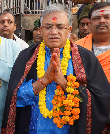 CEC Kumar Visits Kalighat Temple Amidst Demonstrations