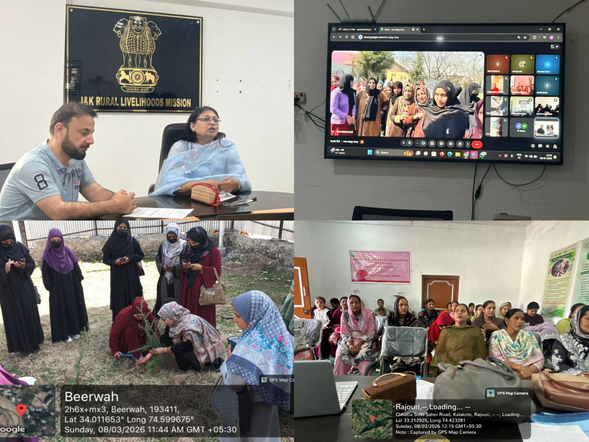 J&K Women Strengthened Through JKRLM’s International Women’s Day Events