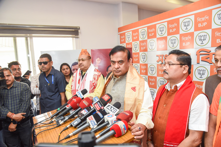 Himanta Biswa Sarma Announces Seat Agreement with AGP