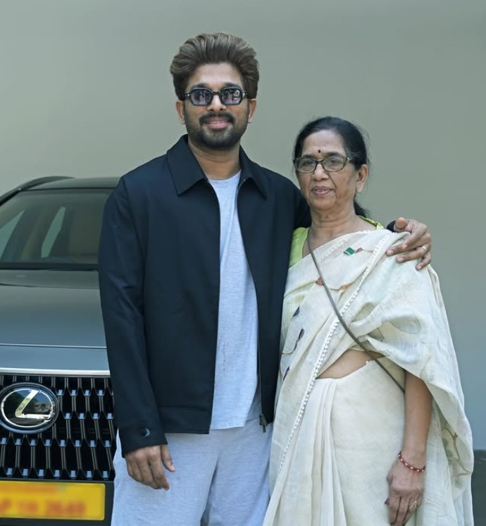 Allu Arjun Gifts Mother Luxurious SUV for International Women's Day.webp