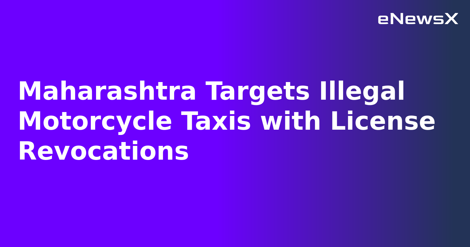 Maharashtra Targets Illegal Motorcycle Taxis with License Revocations.webp