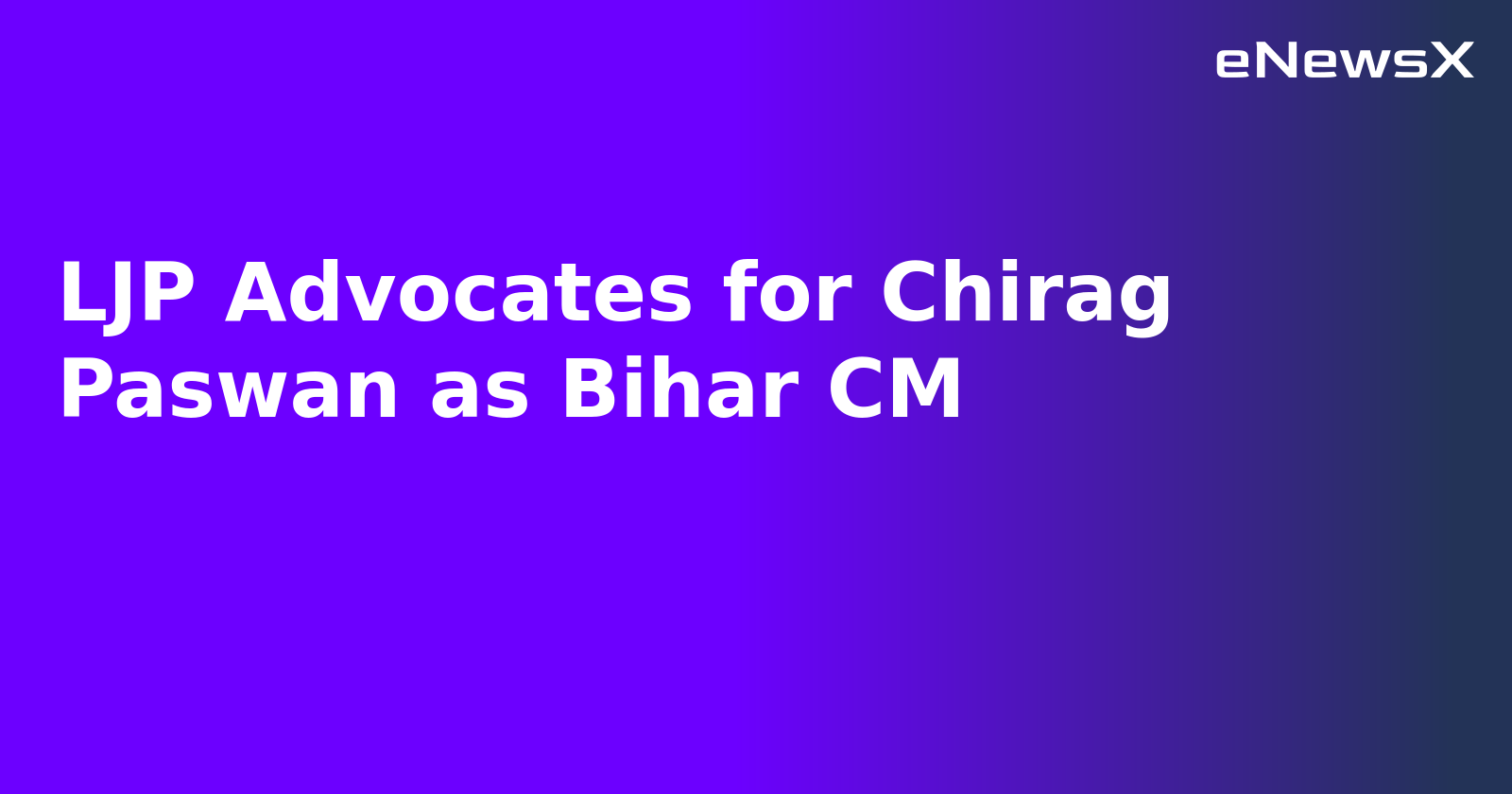 LJP Advocates for Chirag Paswan as Bihar CM.webp